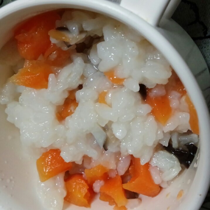 離乳食後期 タラと人参のおじや レシピ 作り方 By たくみ905 楽天レシピ 離乳食後期 タラと人参のおじや レシピ 作り方 By たくみ905 楽天レシピ